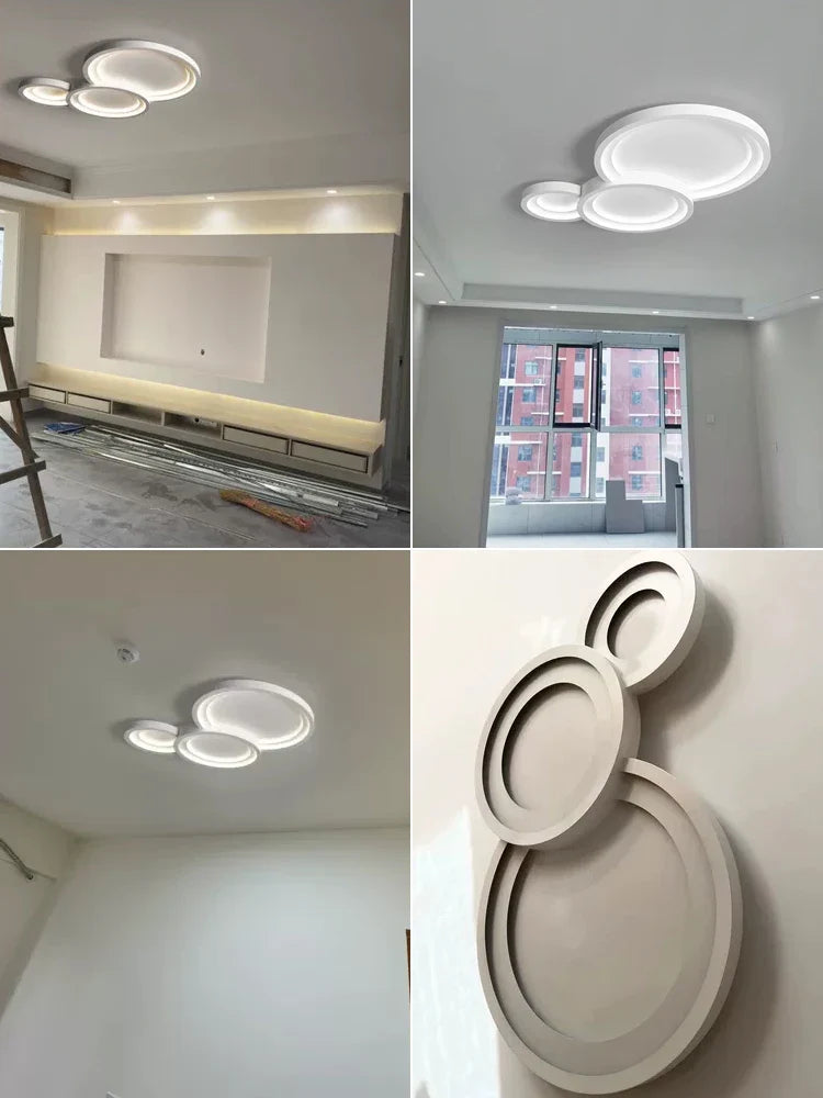 Qiyi Stylish Circle Ceiling Lamp