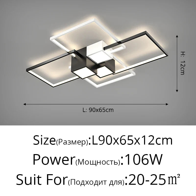 Qiyi Modern Ceiling Chandelier Lights
