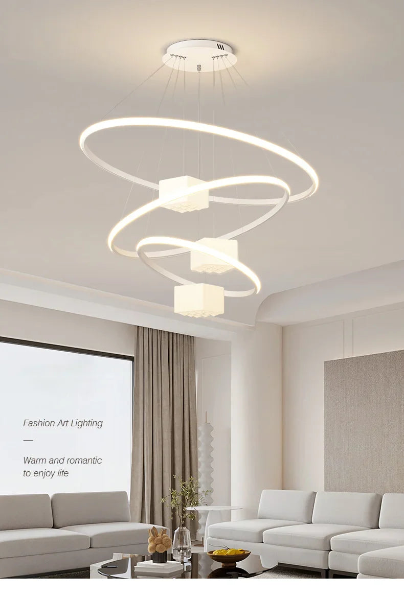 Qiyi Korkie Modern LED Chandelier
