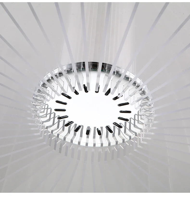 Modern Acrylic Pendant Lamp LED Simple Dandelion Hanging Light