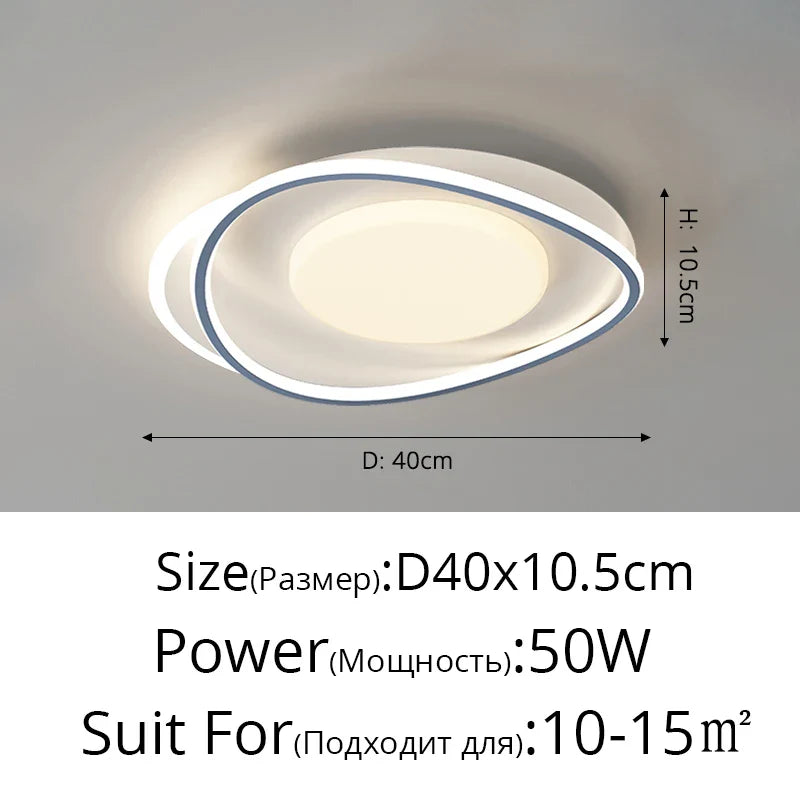 Qiyi Sutash Modern Acrylic Ceiling Lamp