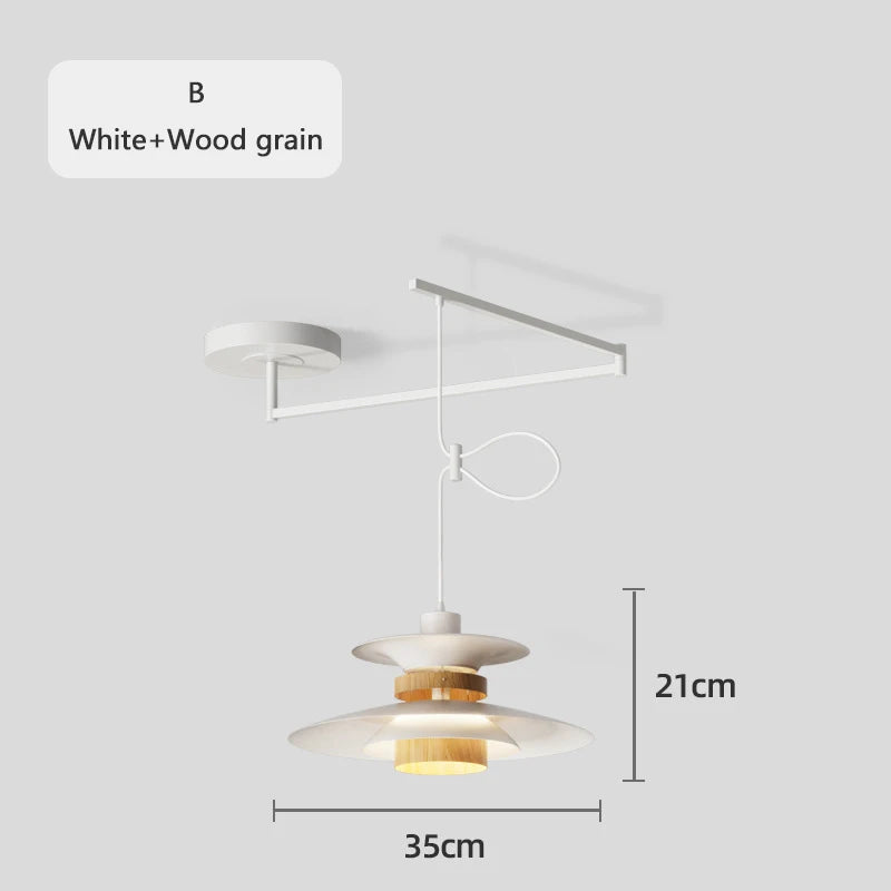Rocker Arm Pendant Lamp Light