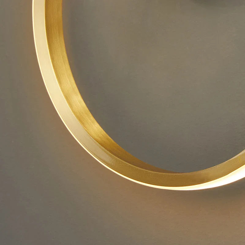 Nordic Oval Spotlight Wall Lamp