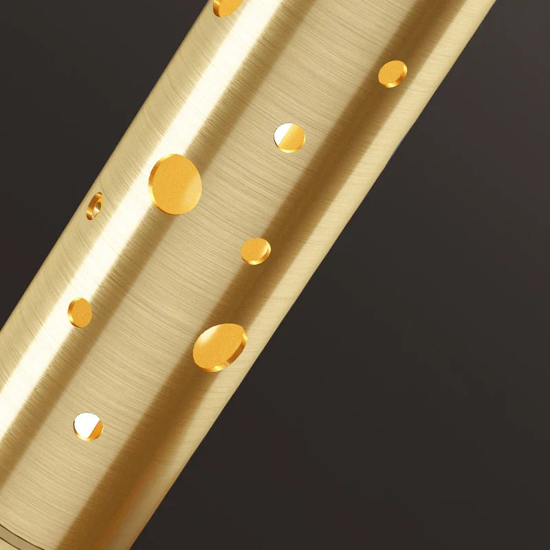 Postmodern Nordic Copper Bedside Sconce