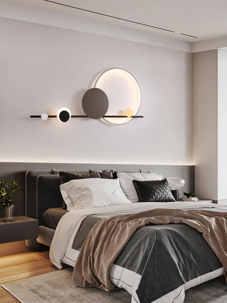 Cerative LED Wall Lights Hotel Lobby Living Room Bedroom Wall Lamps
