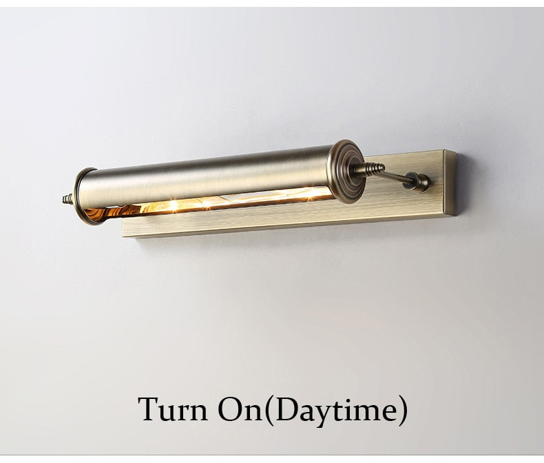 Wcus Vintage Bronze Bathroom Light
