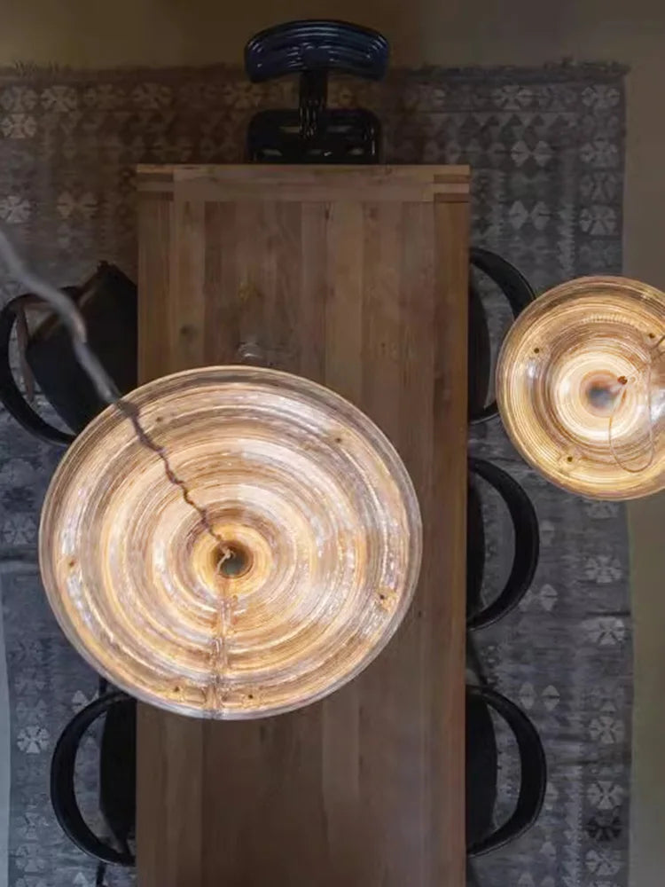 Olga Modern Pendant Lamps Glass