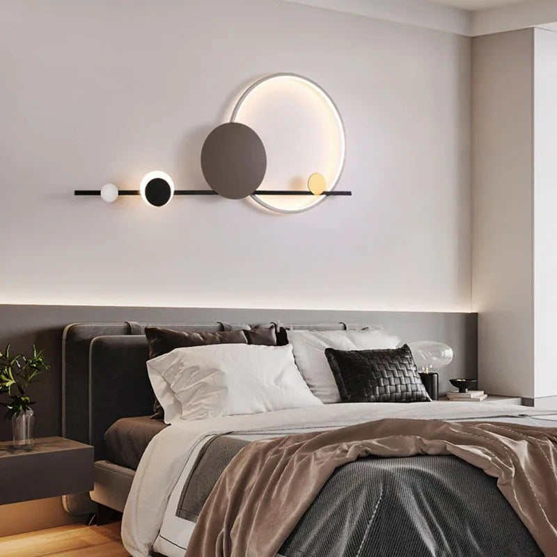 Cerative LED Wall Lights Hotel Lobby Living Room Bedroom Wall Lamps