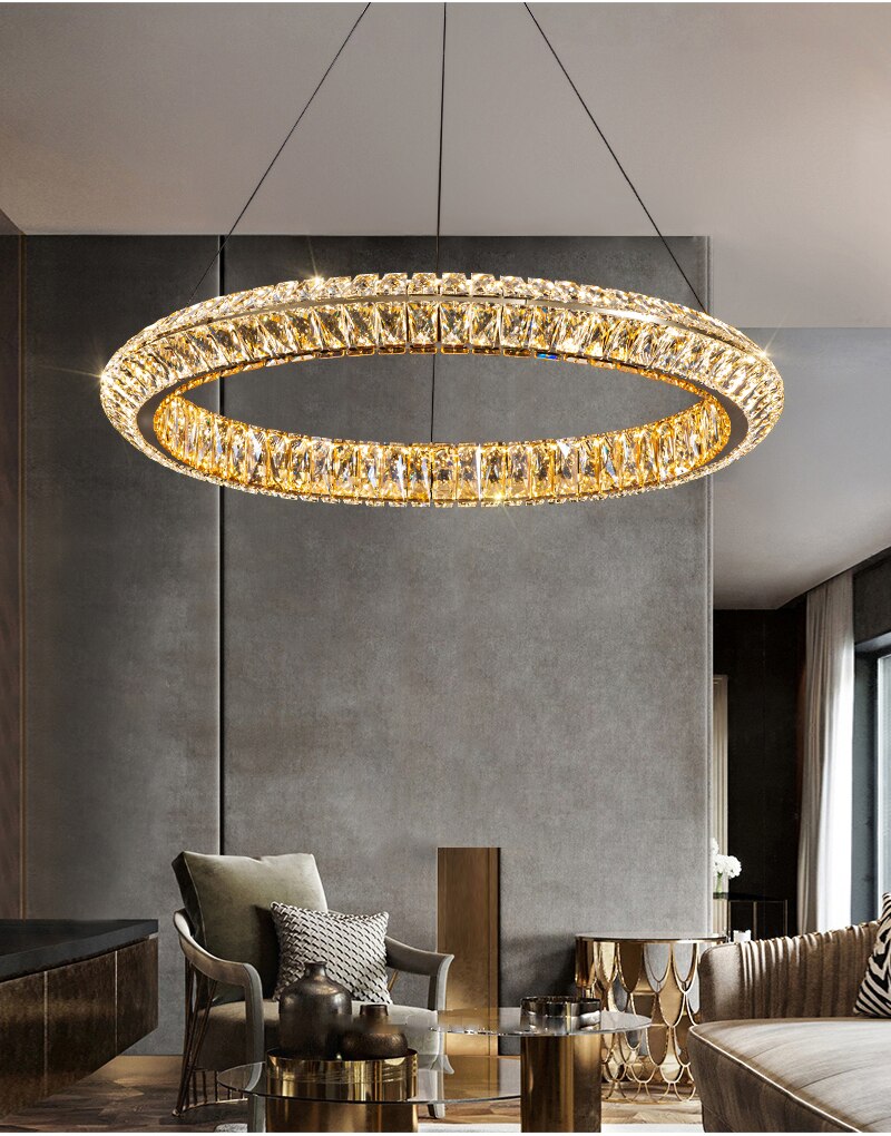 Ylk Gloome Modern Crystal Chandelier