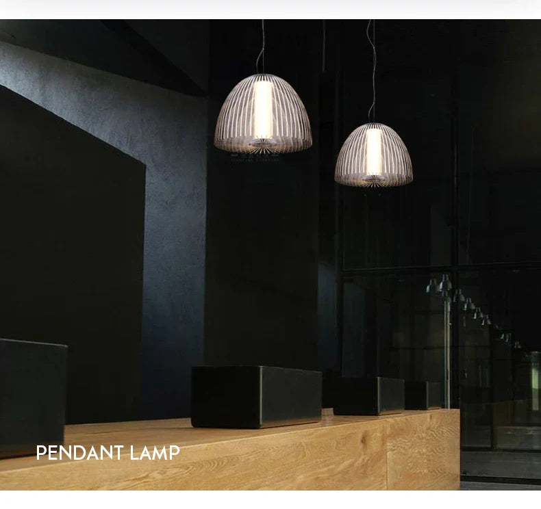 Modern Acrylic Pendant Lamp LED Simple Dandelion Hanging Light