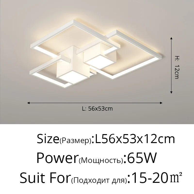 Qiyi Modern Ceiling Chandelier Lights