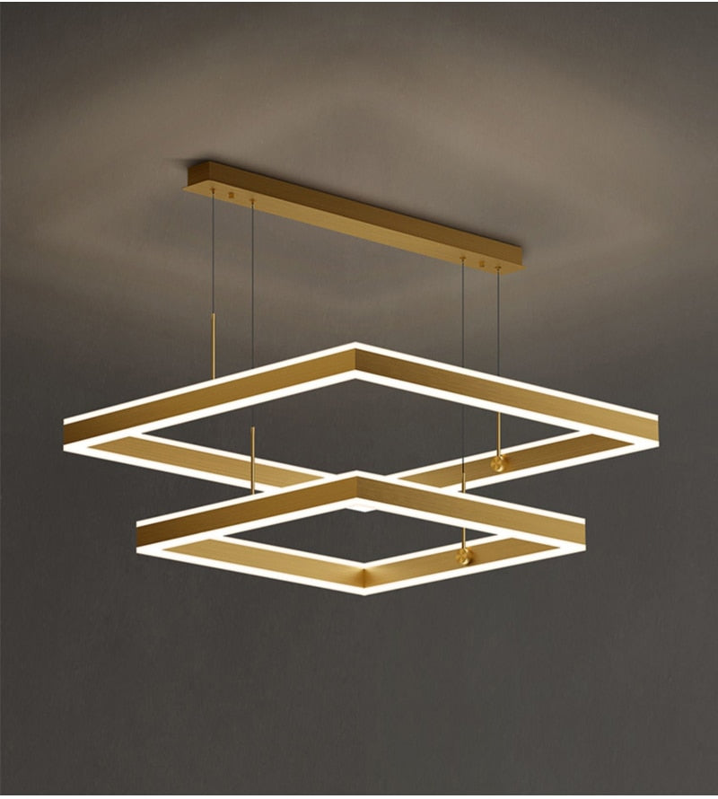 Ylk Kare Modern LED Chandelier