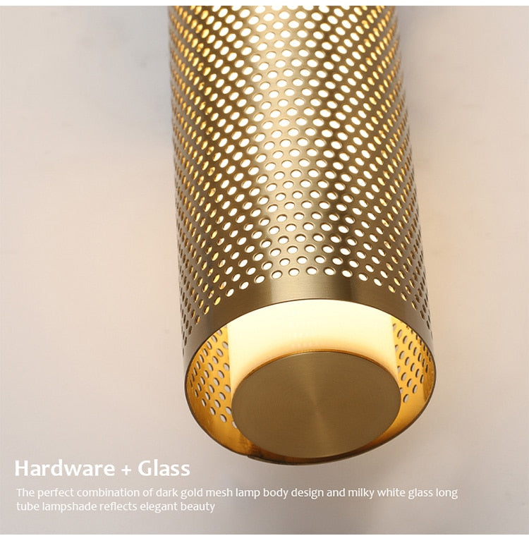 Zern Ouche Retro Brass Wall Light