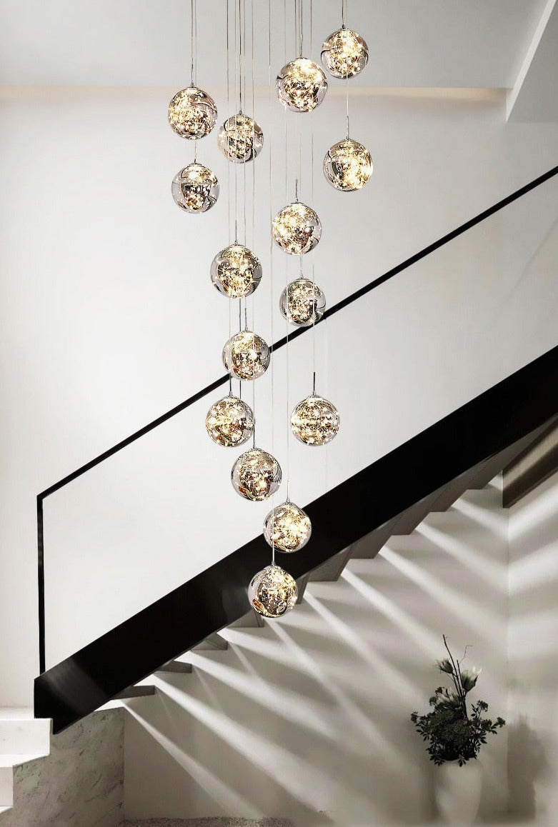 Yotal Modern Glass Ball Chandelier