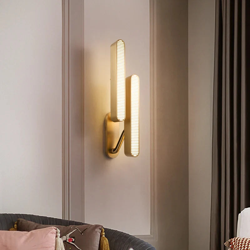 Postmodern Creative Copper Wall Lamp