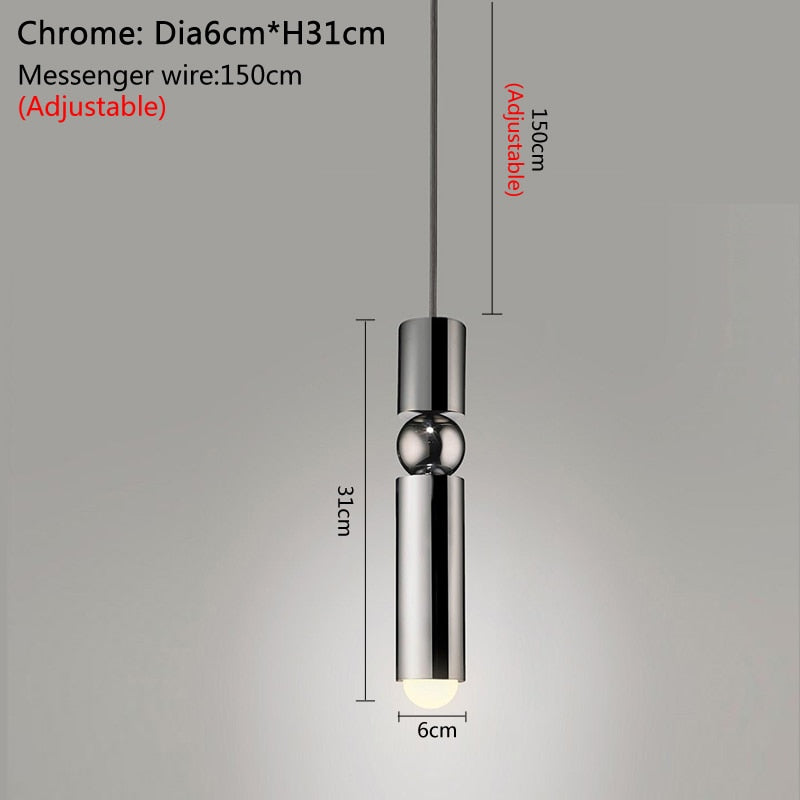 Ylk Ballade Modern Gold Pendant Light