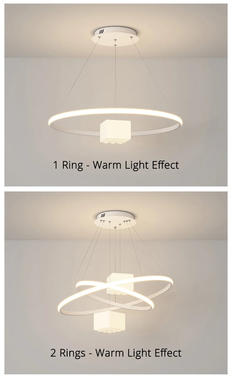 Qiyi Korkie Modern LED Chandelier