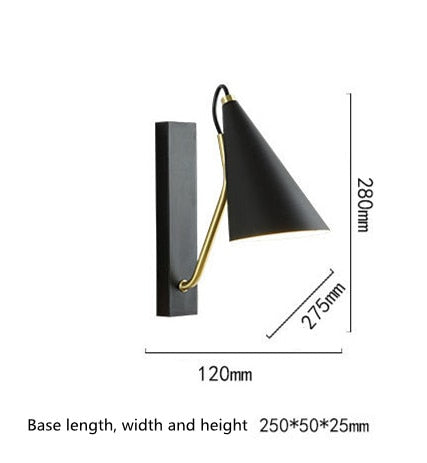 Nordic Minimalist Led Wall Lamp Modern Minimalist Bedroom