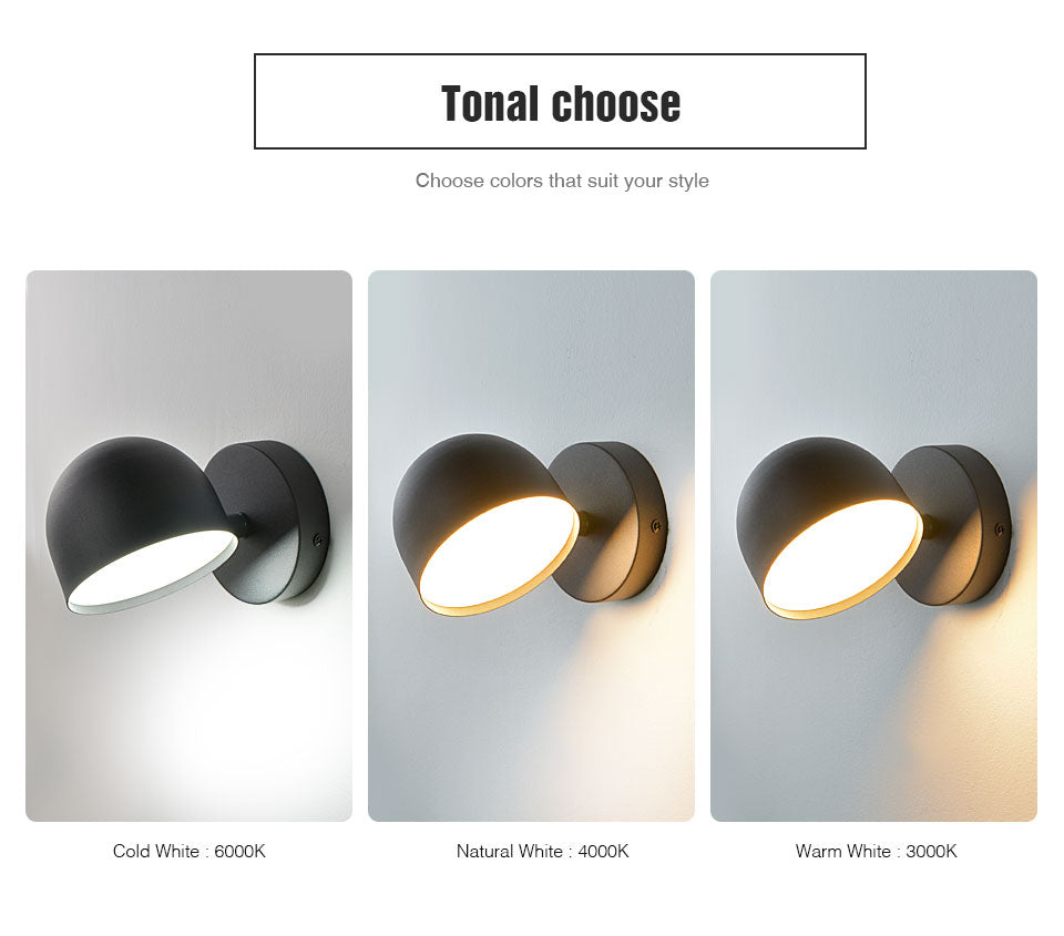 Yoe Smart Touch Dimming Wall Light