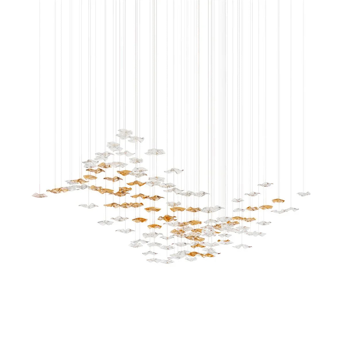 Shahai Chandelier-No Ceiling Plate