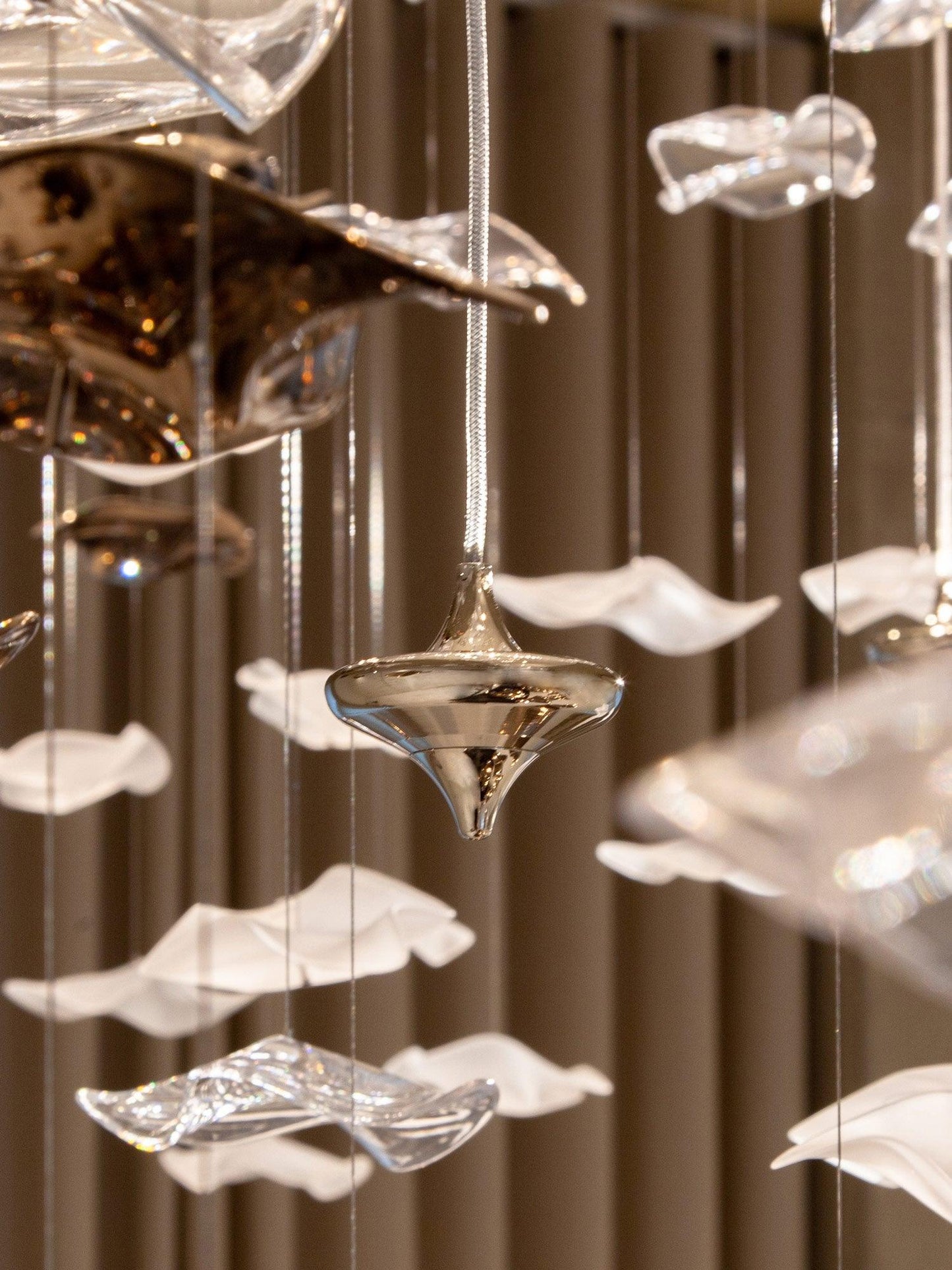 Shahai Chandelier-No Ceiling Plate