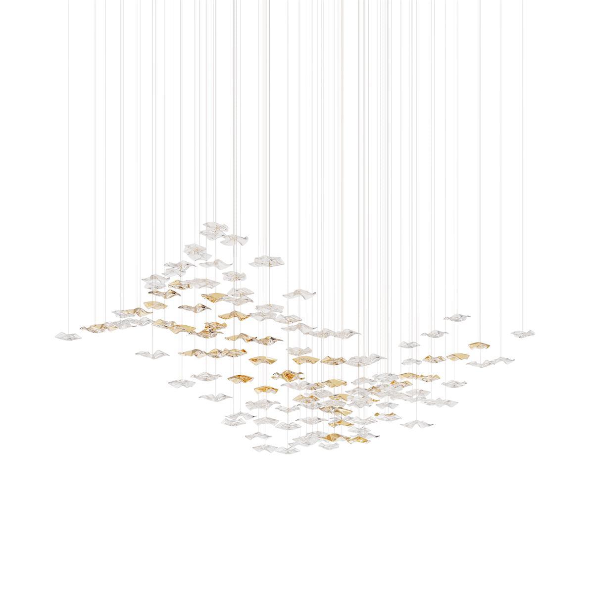 Shahai Chandelier-No Ceiling Plate