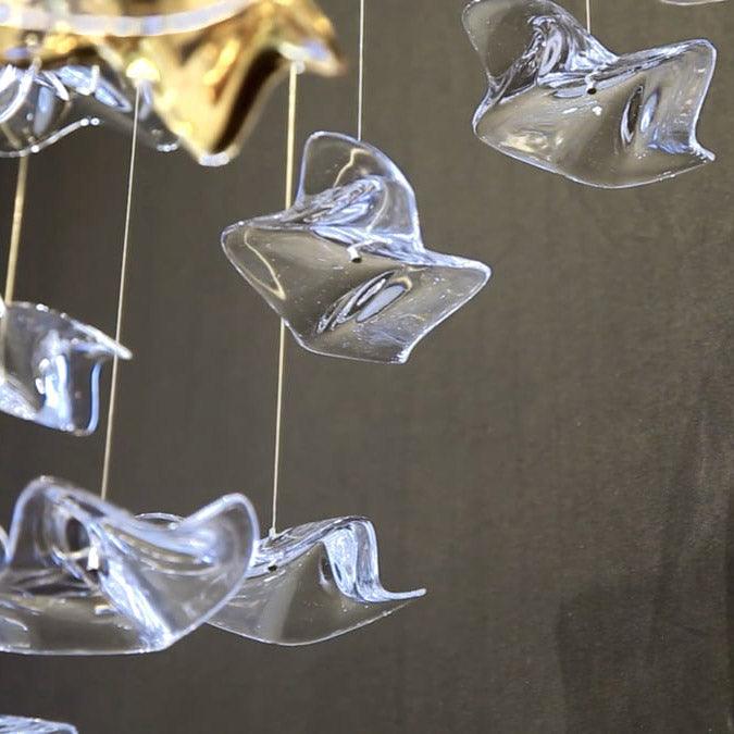 Shahai Chandelier-No Ceiling Plate