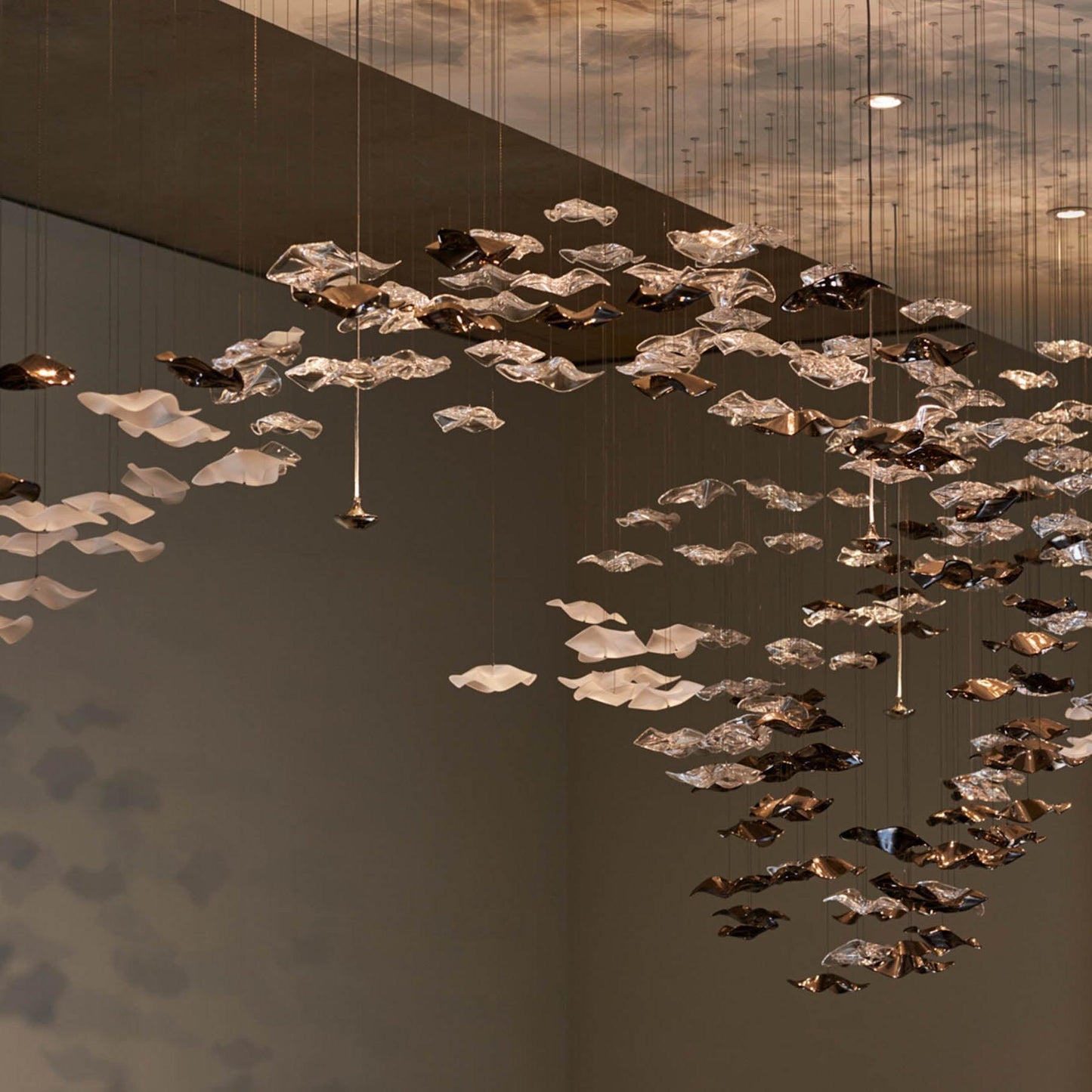 Shahai Chandelier-No Ceiling Plate