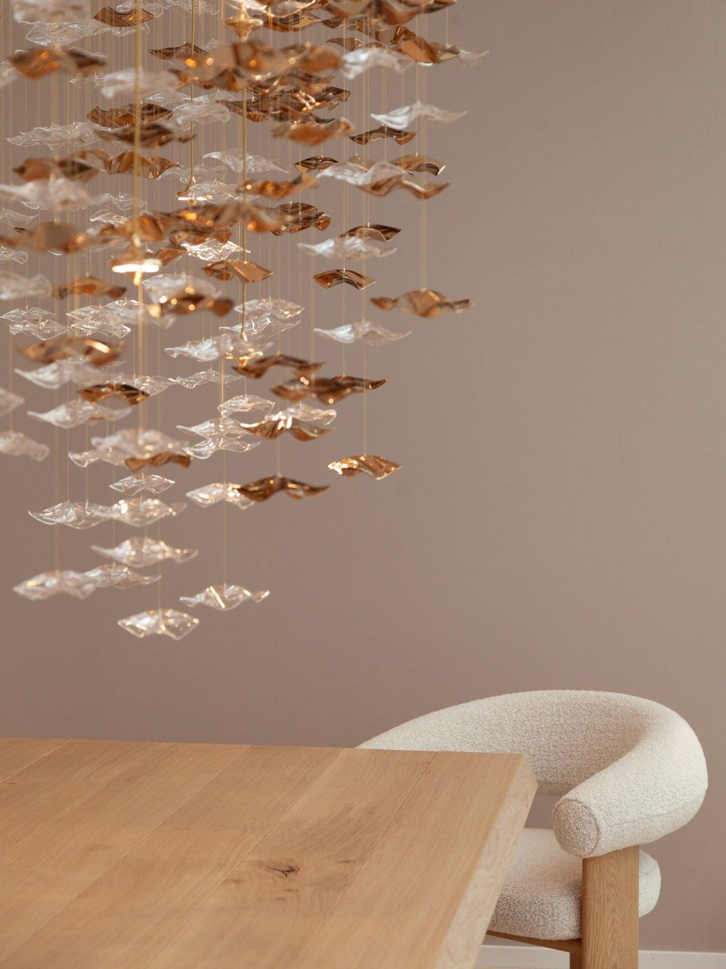 Shahai Chandelier-No Ceiling Plate