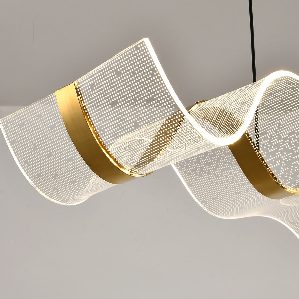 Ylk Linvee Modern Wave Pendant Light