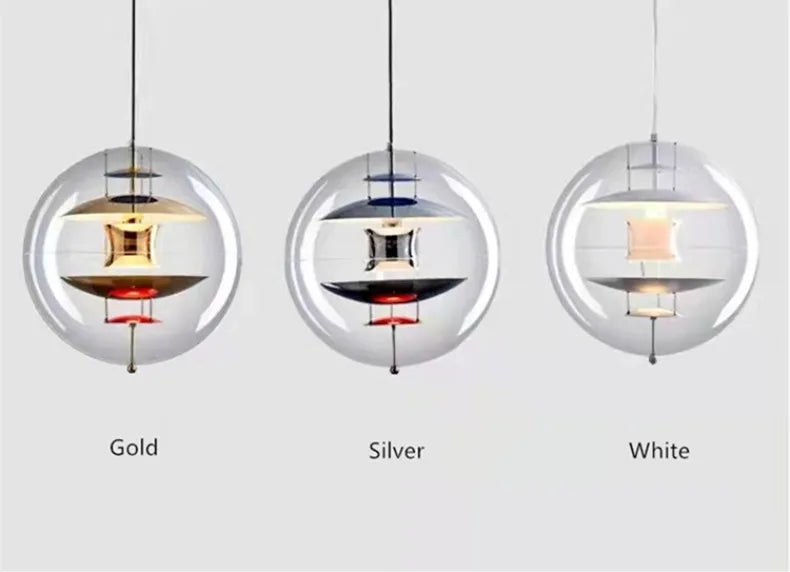 Denmark Nordic Designer Acrylic Planet Pendant Lights