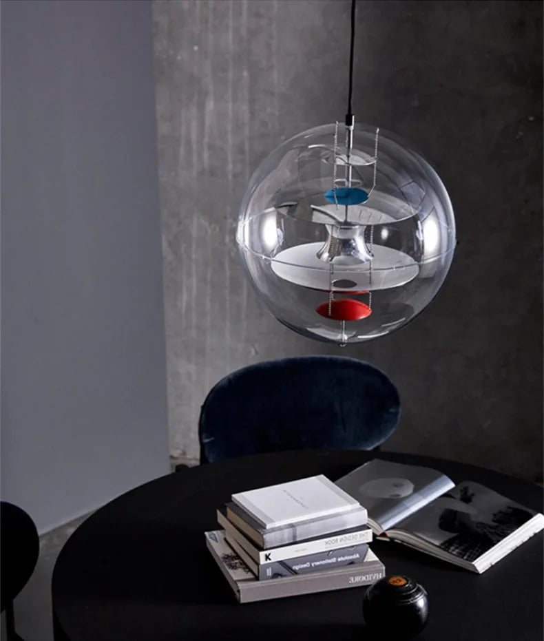Denmark Nordic Designer Acrylic Planet Pendant Lights