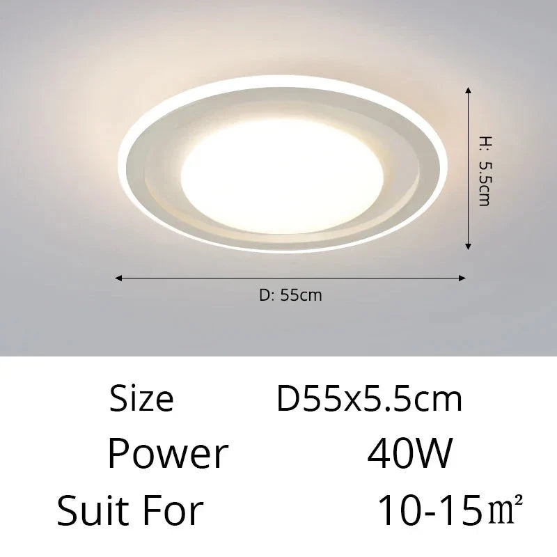 Qiyi Sunne LED Flush Mount Light