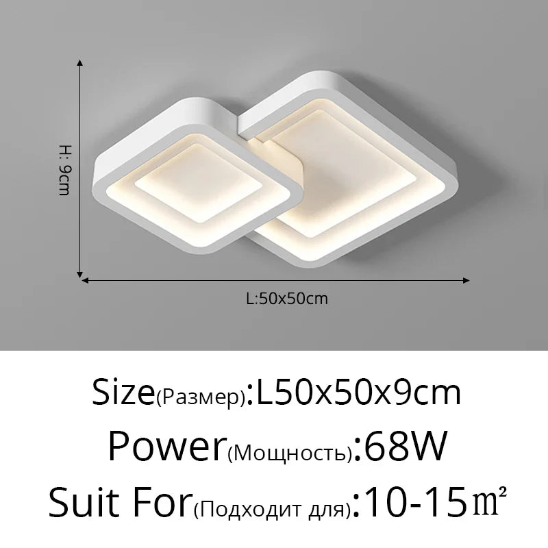 Qiyi Stylish Circle Ceiling Lamp