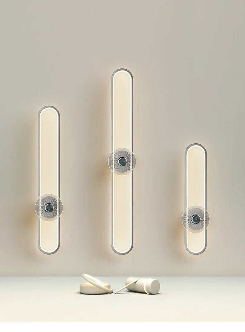 Qiyi Modern Chrome Wall Lamps