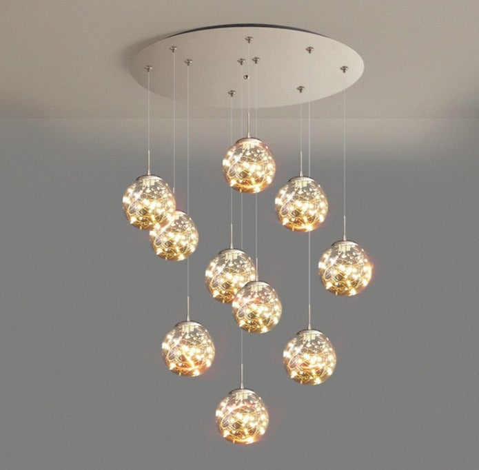 Yotal Modern Glass Ball Chandelier
