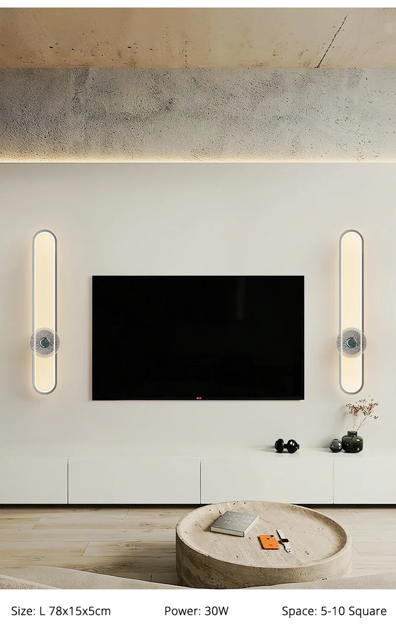 Qiyi Modern Chrome Wall Lamps