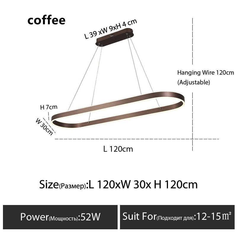 Voong Modern Ring Pendant Lamp