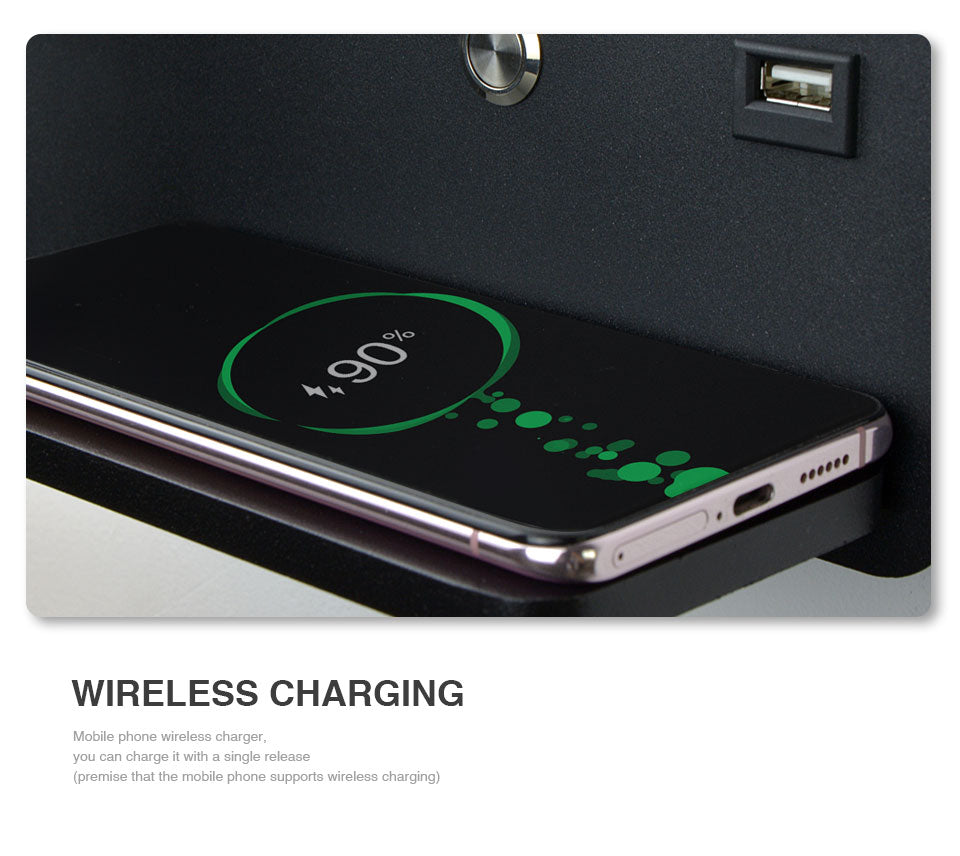 Yoe Modern USB Wireless Wall Light