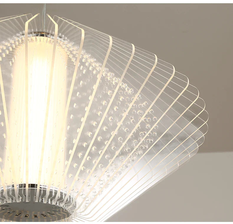 Modern Acrylic Pendant Lamp LED Simple Dandelion Hanging Light