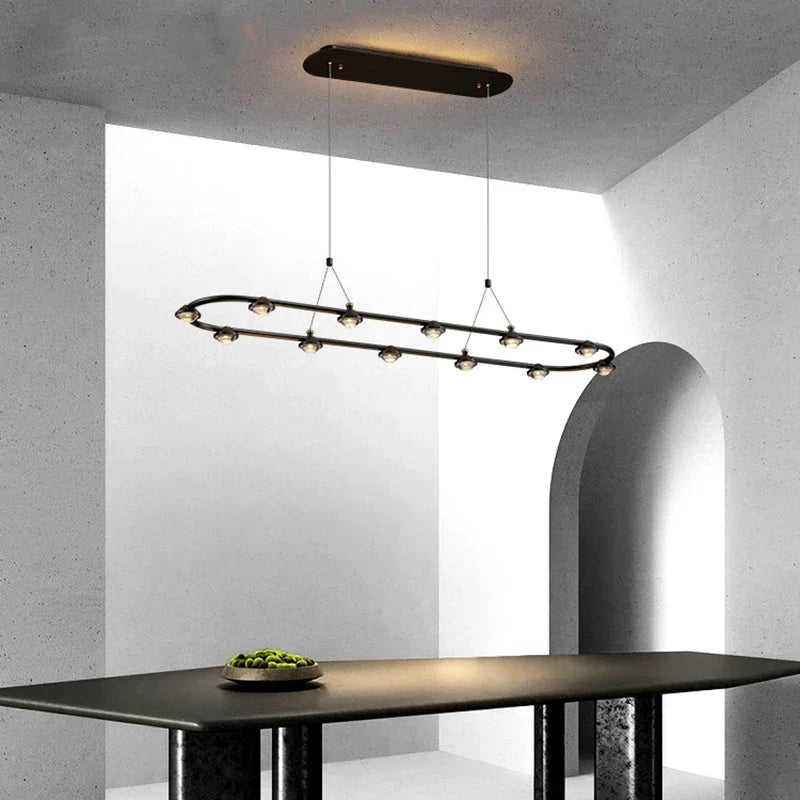 Oval Modern Pendant Lamp Decor