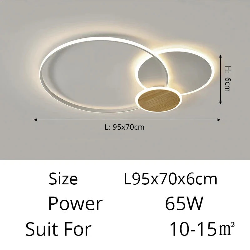 Qiyi Fluifust Modern LED Ceiling Fixture