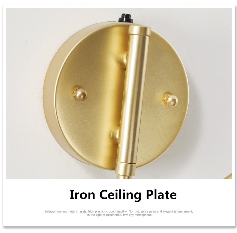 Modern Adjustable Swing Arm Lamp