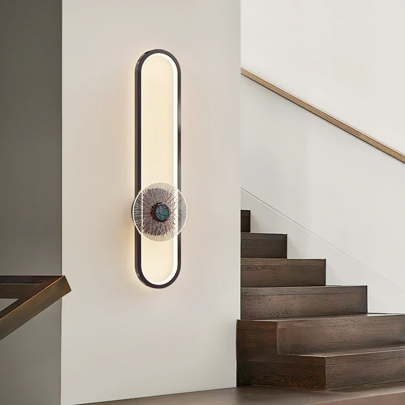 Qiyi Modern Chrome Wall Lamps