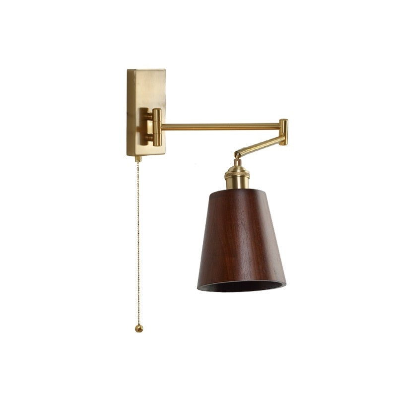 IW Noon Black Wooden -  Left Right Rotate LED Wall