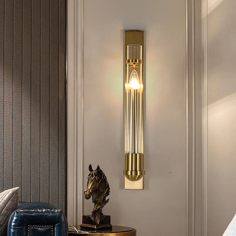 Modern American Style Golden Wall Lamp