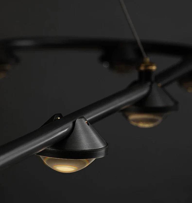 Oval Modern Pendant Lamp Decor