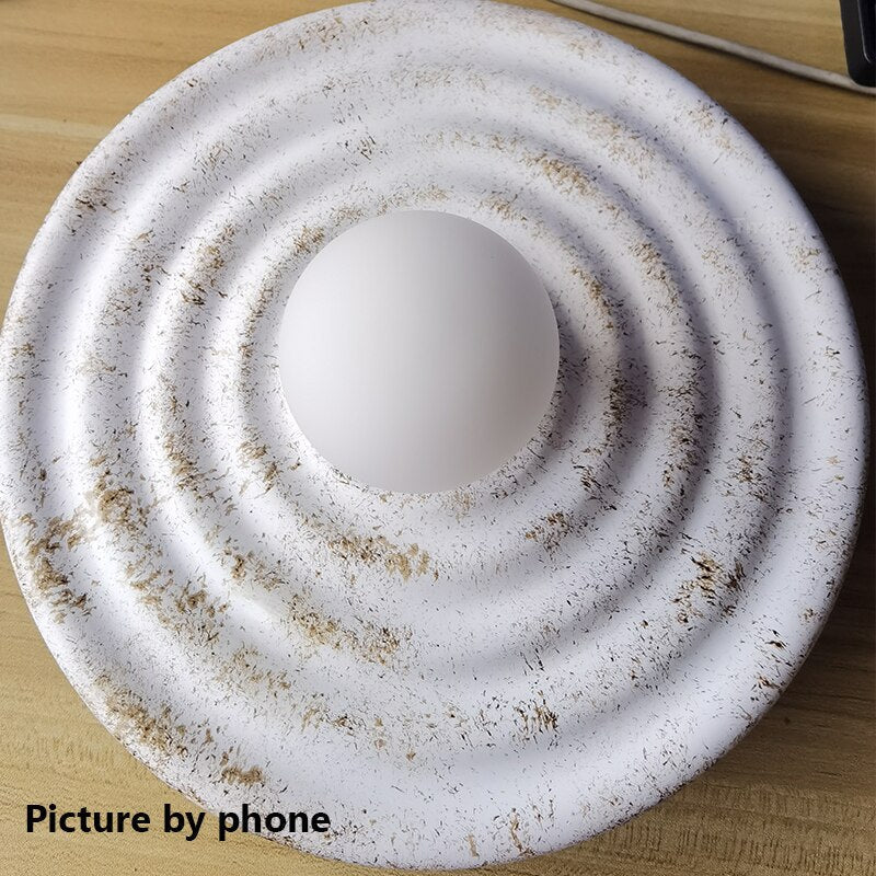 TML Wabi-sabi - Round Circle Wall Lamp Japanese Style