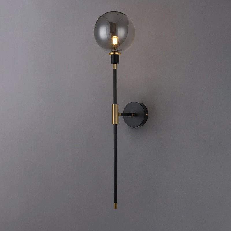 The Shadow - Modern Wall Light Glass Ball Led Nordic Aisle Corridor
