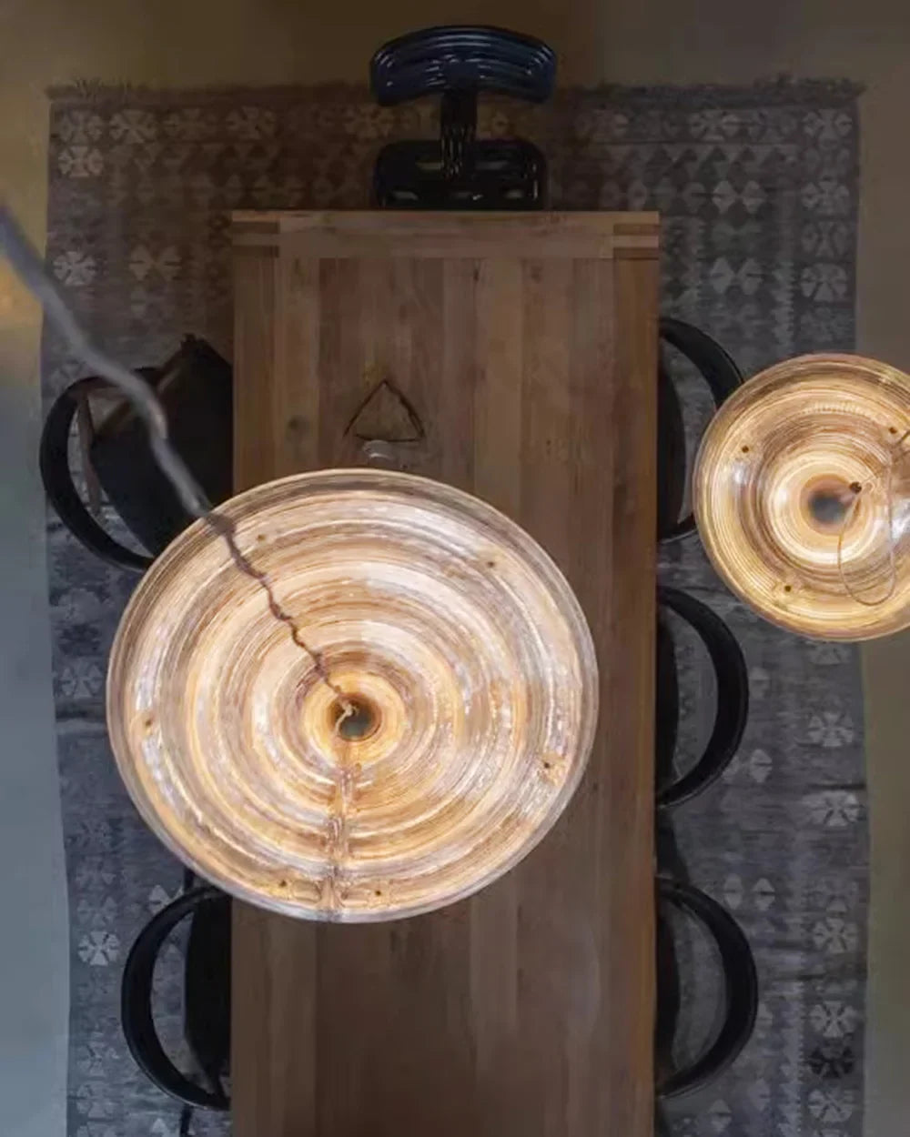 Olga Modern Pendant Lamps Glass